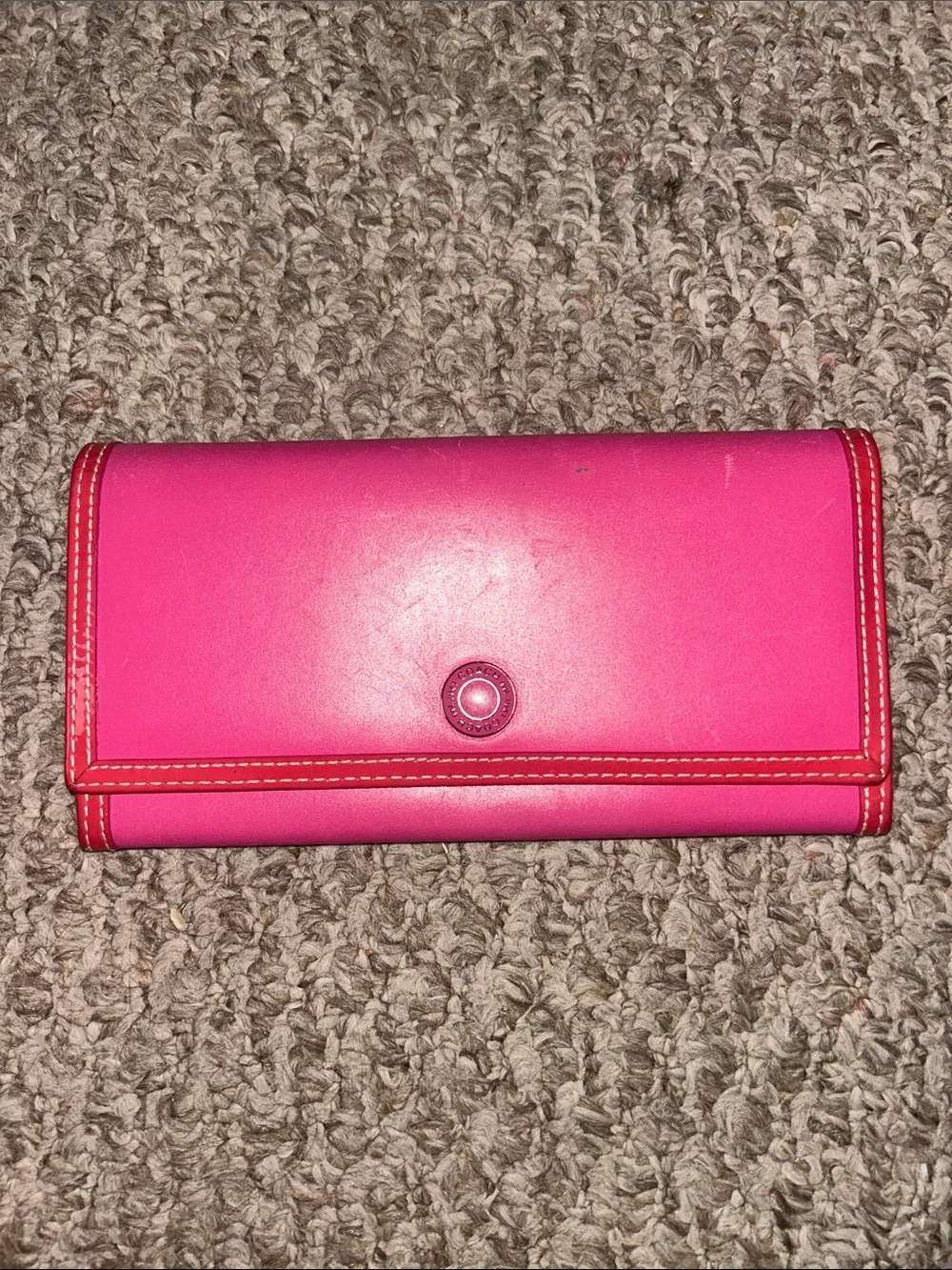 Vintage Coach Leather Wallet
